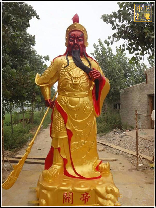 大型紅臉關公鑄造.jpg 大型紅臉關公鑄造.jpg